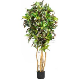 Nearly Natural 5' Croton Silk Tree