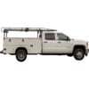 Buyers Products Service Body Ladder Rack 13-1/2 Ft. 1000 lb. Capacity Black 1501250