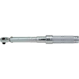 Proto J6012C 3/8"" Drive Ratcheting Head Micrometer Torque Wrench 20-100 ft-lbs ASME