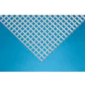 American Louver Aluminum Eggcrate Core - Silver - 24"" x 48"" - Pack of 2