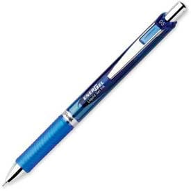 Pentel® EnerGel Retractable Gel Pen Refillable Needle Tip 0.5mm Blue Ink