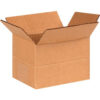 Global Industrial™ Multi Depth Cardboard Corrugated Boxes 6""L x 4""W x 4""H Kraft