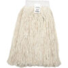 Global Industrial™ 24 oz. Cotton Cut-End Mop Head 4Ply Wide Band