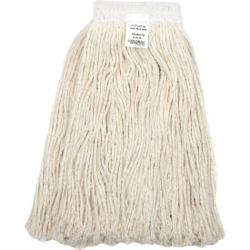 Global Industrial™ 24 oz. Cotton Cut-End Mop Head 4Ply Wide Band