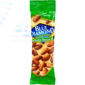 BLUE DIAMOND Almonds Whole Natural 1.5 oz 12 Count