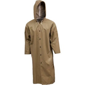 Tingley® C12148 Magnaprene™ Storm Fly Front Hooded Coat Green 48"" Large