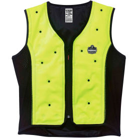 Ergodyne® 12676 Chill-Its® 6685 Dry Evaporative Cooling Vest Lime 2XL
