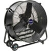 Global Industrial™ 24"" Portable Tilt Drum Blower Fan 7700 CFM 1/3 HP 1 Phase