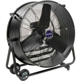 Global Industrial™ 24"" Portable Tilt Drum Blower Fan 7700 CFM 1/3 HP 1 Phase