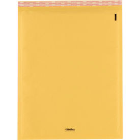 Global Industrial™ Self Seal Bubble Mailers #6 12-1/2""W x 19""L Gold 50/Pack