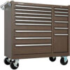 Kennedy® 315XB K1800 Series 39-3/8""W X 18""D X 39""H 15 Drawer Brown Roller Cabinet