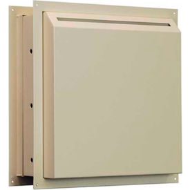 Protex Through-The-Wall Letter Payment Depository Drop Box WDS-311 - 14""W x 8-3/4""D x 15""H Beige