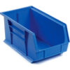 Global Industrial™ Plastic Hang & Stack Bin 14-3/4""L x 8-1/4""W x 7""H Blue