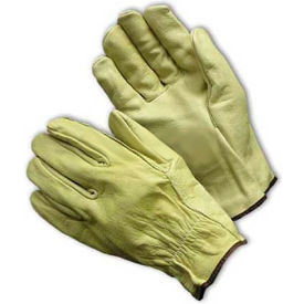 PIP Top Grain Cowhide Drivers Gloves Straight Thumb Economy Grade S