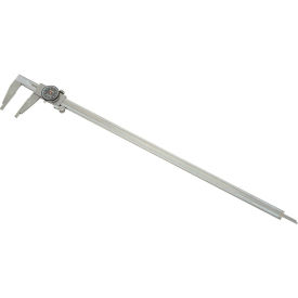 Fowler 52-008-024-0 0-24"" Extended Range Dial Caliper W/Black Dial