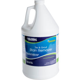 Global Industrial™ Tile & Grout Stain Remover 1 Gallon Bottles 4/Case