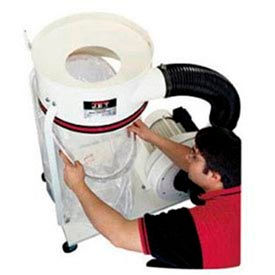 JET 709565 Model CB-5 14"" Dia. Clear Plastic Bags(5) for DC-650 Dust Collectors