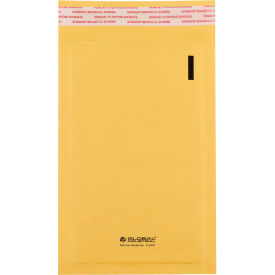 Global Industrial™ Self Seal Bubble Mailers #00 5""W x 10""L Gold 250/Pack