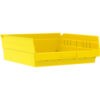 Akro-Mils Plastic Nesting Storage Shelf Bin 30170 - 11-1/8""W x 11-5/8""L x 4""H Yellow