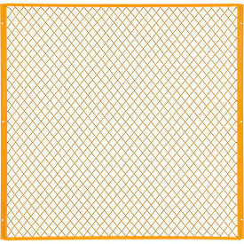 Global Industrial™ Machinery Wire Fence Partition Panel 5'W Yellow