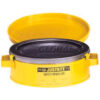 Justrite Bench Can 1-Quart Yellow 10171