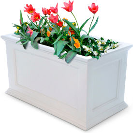 Mayne® Fairfield 20"" x 36"" Planter White