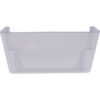 Universal® Wall Files 3 Sections Letter Size 13"" x 4"" x 14"" Clear 3/Set