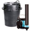 Little Giant 506055 WRS Series 1/3HP Water Removal System - 115V- Integral- 7-10"" On Level