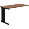 Interion® 48""W Left Handed Return Table - Walnut (SG509)