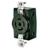 Bryant 40045FR TECHSPEC® Receptacle 20A 3ph 120/208V AC 400Hz Black