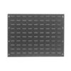 Global Industrial™ Louvered Gray Wall Panel Without Bins 27"" x 21""