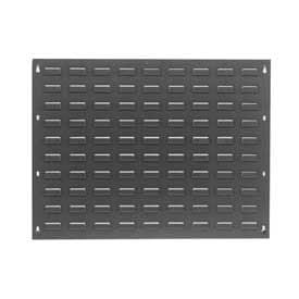 Global Industrial™ Louvered Gray Wall Panel Without Bins 27"" x 21""
