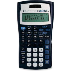 Texas Instruments Scientific Calculator TI30XIIS Dual Power 2 Line 3-1/5"" X 6-1/10"" X 3/4""