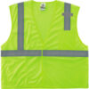 Ergodyne GloWear 8210HL-S Mesh Hi-Vis Safety Vest Class 2 Economy Single Size M Lime