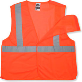 Ergodyne® GloWear® 8215BA Class 2 Econo Breakaway Vest Orange L/XL