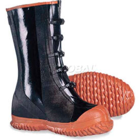 ComfitWear® 5-Buckle Boots Size 12 Rubber Black 1-Pair