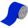 Brady® 104374 ToughStripe Floor Marking Tape Polyester 4""W X 100'L Blue