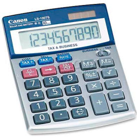 Canon® LS100TS Portable Desktop Business Calculator, 10-Digit LCD