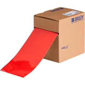 Brady® 104373 ToughStripe Floor Marking Tape Polyester 4""W X 100'L Red