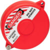 Brady® 65564 Gate Valve Lockout 10"" to 13"" Diameter With Danger Label Polypropylene