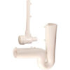 Allpoints 1171252 Cover Pipe Under Sink 3 Pc Pvc