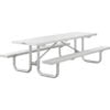 Global Industrial™ 8' Heavy-Duty Aluminum Picnic Table