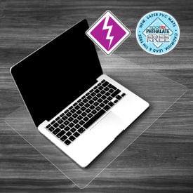 Desktex® Pack of 4 Anti-Static Vinyl Rectangular Desk Pads - 19"" x 24""