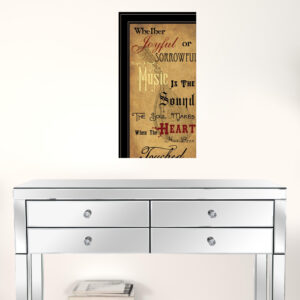 Set Of Two Joyful 2 Black Framed Print Wall Art