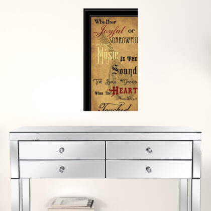 Set Of Two Joyful 2 Black Framed Print Wall Art
