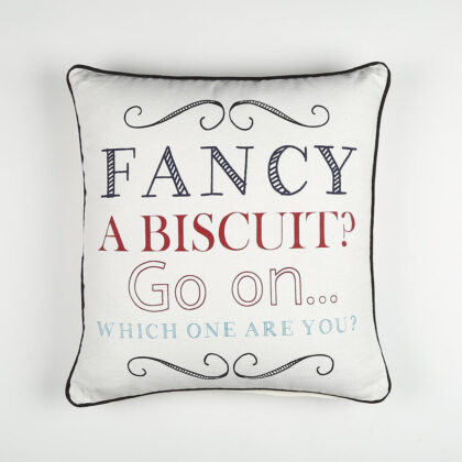 16" Black and White Handmade Text Indoor Outdoor Throw Pillow Cover