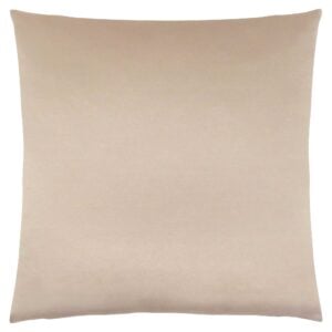 18" X 18" Gold Polyester Zippered Pillow