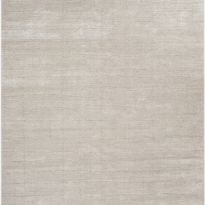 8' x 10' Beige and Ivory Abstract Power Loom Area Rug