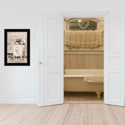 Fresh Laundry 2 Black Framed Print Wall Art