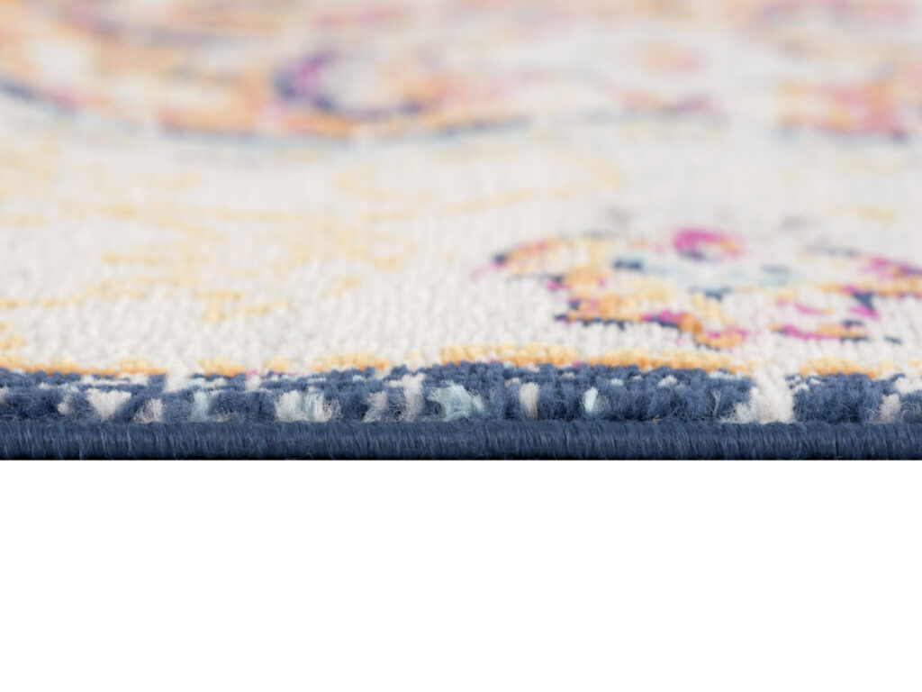 2' X 5' Cream Oriental Dhurrie Area Rug